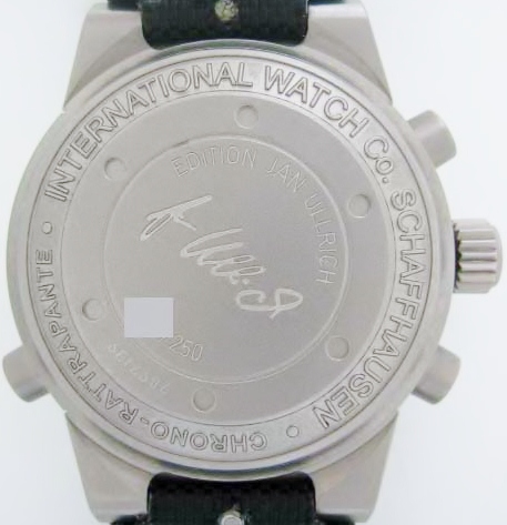 IWC GSTクロノ・ラトラパント・ヤン・ウルリッヒ 3715-37の写真
