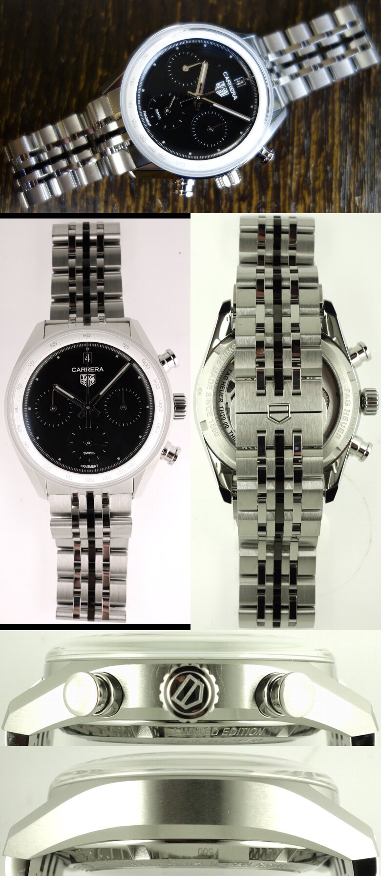 タグ・ホイヤー カレラ クロノグラフ×フラグメントの写真